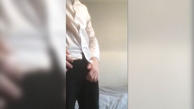 Boner-Relieving Teen Webcam Cum Shot Fetish!
