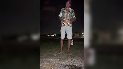 Risky Outdoor Jerk Off Exposed! Public Nudity Amateur Adventure