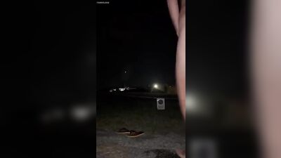 Risky Outdoor Jerk Off Exposed! Public Nudity Amateur Adventure