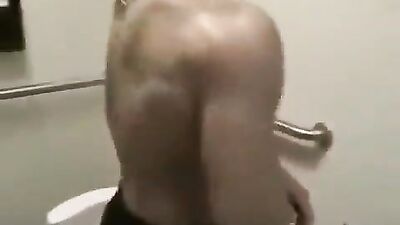 Flexing for Fans: Muscular Asian Amateurs in the Parking Lot Bathroom