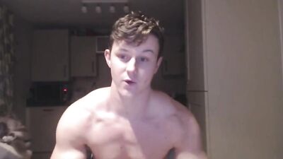 Gay Muscle Boys Master Nathan: Drunk Webcam Hotness!