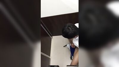 Asian Amateurs Caught in the Act! - Japanese Boys Toilet Spycum11