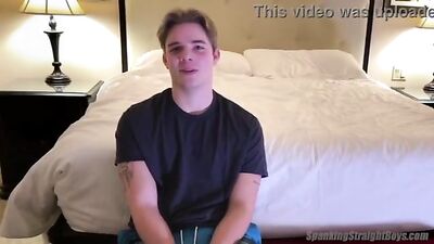 Strapped Spanking Twink Porn: Counting Out the Straps!