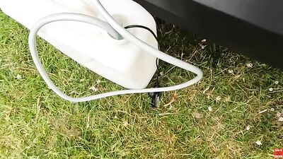 Cold Camping Shower - The Amateur Muscle Boys Web-Cam Experience!