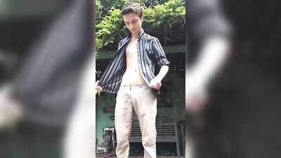 Various vids of striped shirt boy