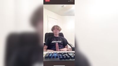 Sexy Big Dick Guy JERK Part 2: Hot Amateur Big Cocks Porn Solo with Huge Dick!