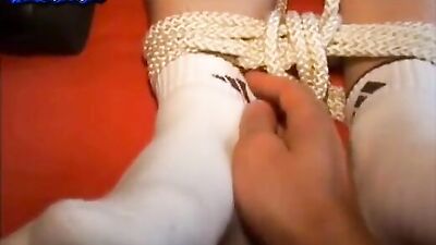 Teen Masturbation Bondage Gay Porn - Tied and Pleasured!