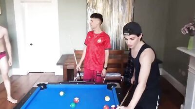 Bareback Gangbang Pool Party - Action Cum Shots Group Sex
