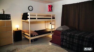 Hot Gay Couple Friends Share Steamy Room Sex Show on CamXx