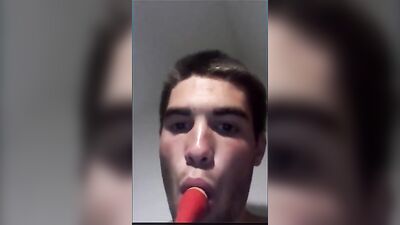 Young French Straight Web-Cam Boy Cumshot Handjob - Alban L!