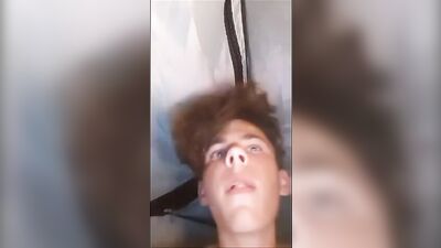 Camping with Blue Eyed Teen - Cumming and Jerking in the Woods!