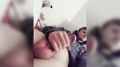 Gay Porn Tiarnan Wanking XXX - Hardcore Cumshot Action