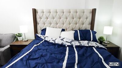 Hot Gay Threesome: Friends with Benefits in the Bedroom