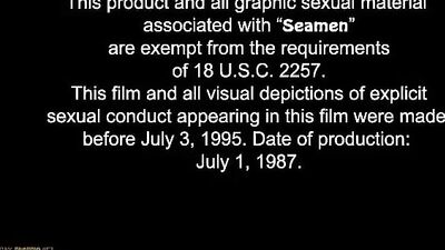 SEAMAN VINTAGE 1983 - Matt Sterlings Hot & Muscular Sailor Fuck Fest!