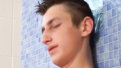 Young Lads and Older Men: After-Shower Oral Delights