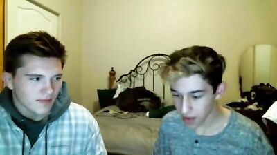 Gay Porn - Hot Amateur Web-Cam Friends Masturbation