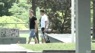 Three Stallions: Austin Merrick, Claude Sorel and Jim Kerouac - Action Bareback