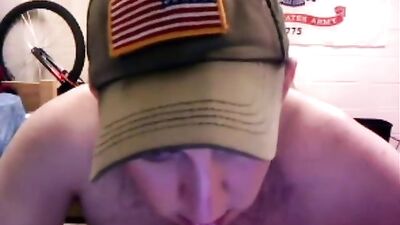 Two Army Dudes Jerkin It in the Barracks - A Gay Porn Video with Military Friends