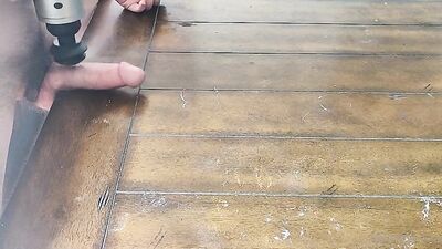 Casanova Guys Massage Gun Cum: Amateur Cum Shots Solo!