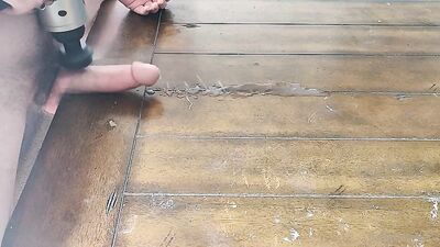 Casanova Guys Massage Gun Cum: Amateur Cum Shots Solo!