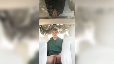 Blonde Green Hoodie Gets Horny Again!