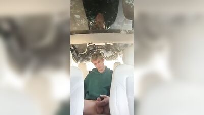 Blonde Green Hoodie Gets Horny Again!