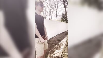 Outdoor Fun Boys Porn Backyard - Public Outside Solo
