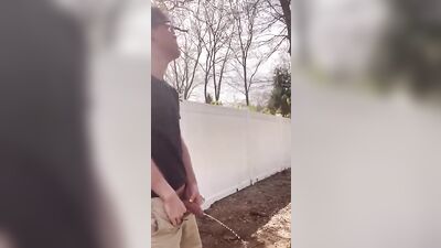 Outdoor Fun Boys Porn Backyard - Public Outside Solo