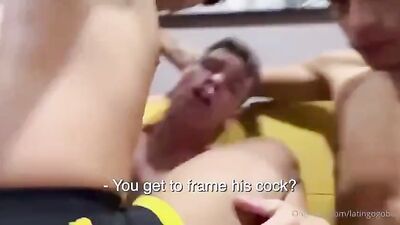 Latin Threesome Frenzy: Friends and Lovers Explore Sexy Show-Tubes!