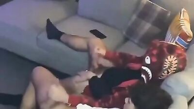 Young boys discover the pleasure of gay porn together!