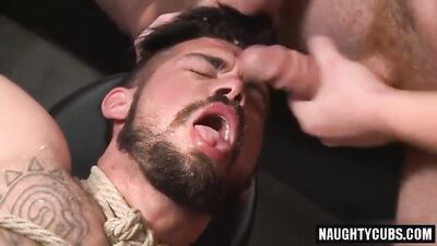 Bullied Muscle Boys - Rough Redheads Bareback Oral Action!