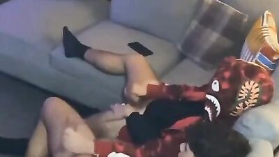 Besties Porn Movie Night! - Amateur Big Cocks & Straight Boys Web-Cam