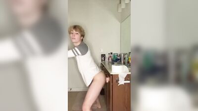 First Time Boys - Amateur Ass Plays with Dildo Onlyfans.com Oliver Leexxx