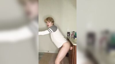 First Time Boys - Amateur Ass Plays with Dildo Onlyfans.com Oliver Leexxx