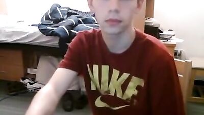 College Jocks in Dorm Room Porn - Young Studs Jack Off and Suck Cock