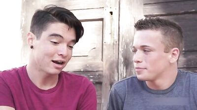 Raw Rural Twink Gets Dirty with Men in the City - Small Town Boy First Filming Gay Porn Raw Twink Fuck!