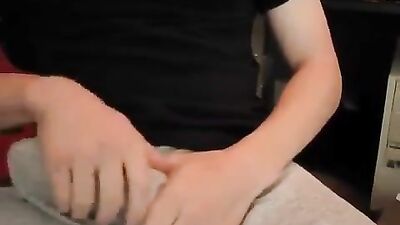 Straight Dude Packing a Big Cock in His Underwear Boys Porn!