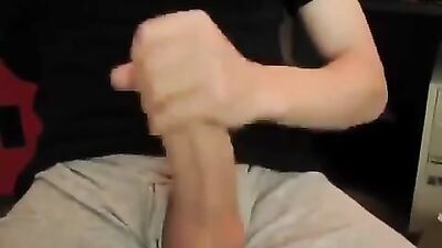 Straight Dude Packing a Big Cock in His Underwear Boys Porn!