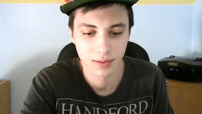 Gay Cum Fountain Spraying Web-Cam Show by Slovenian Porn Star Dado2020