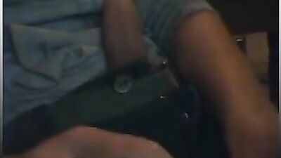 Gay Web-Cam Solo Tube Twink Porn: Not Alone in the Room