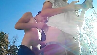 Young Lustful Boys Take Control Of Their Mature Friend