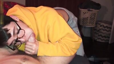 Gay Porn Nerdy Twink Amateur Bareback - Action Adventure!