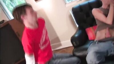 Gang Bang in The Kitchen - Muscle Boys Action Bareback