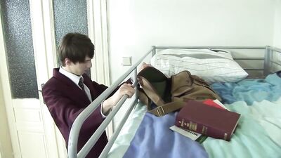 Boarding School Lads Bunk Bed boys - Cum Shots Action! Porn