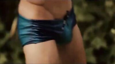 Two Cute Twinks Pleased the Campsite Mistress with a Sex Game