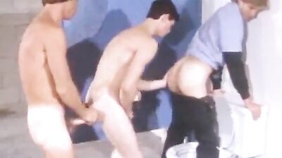 Gay Restroom Boys Porn: Lee Ryders Vintage Service Station Adventure