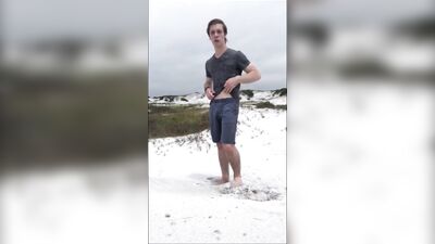 Got Horny At The Beach - Cum Shots Public Outside Voyeur A Gay Porn Video For The Adventurous!