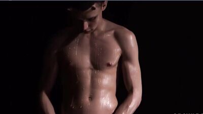 Devilish Desires: Austin Locks Oiled Up Solo Porn