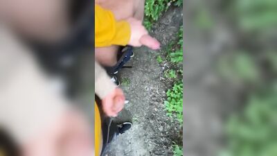 Friends Jack Each Other - 9 Sprays Shootout! Boys Porn Public Outside Cum Shots!