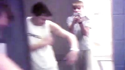 Gay Porn: Lick my pits school restroom fetish tube